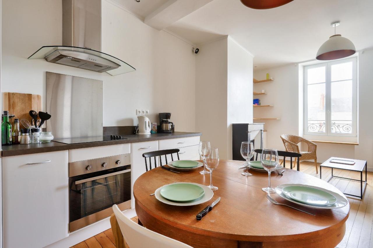 Plein Centre De Nantes : Appartement Pour 4 Luaran gambar